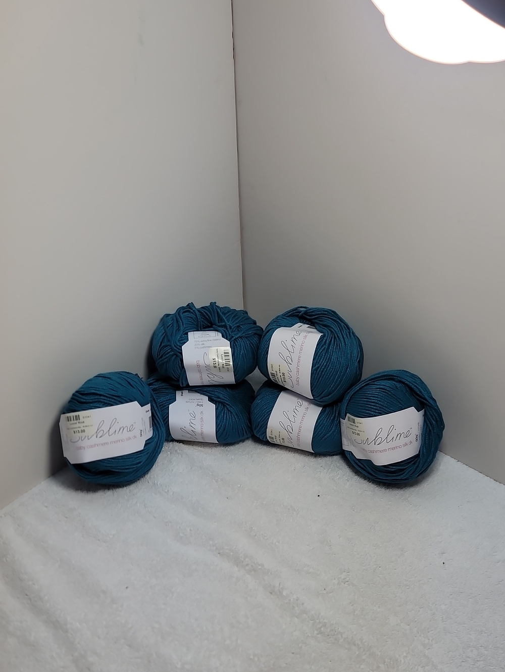 Sublime Baby Cashmere Merino Silk DK 6 Balls NWT